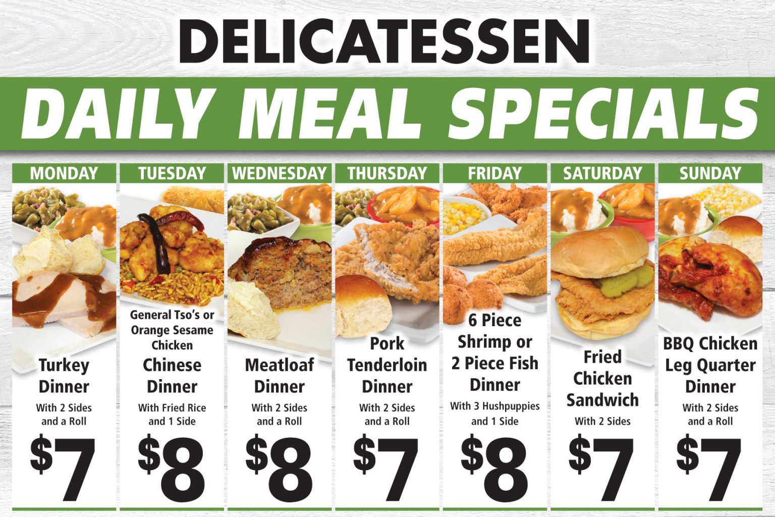 Deli Menu & Specials | Russ's Market
